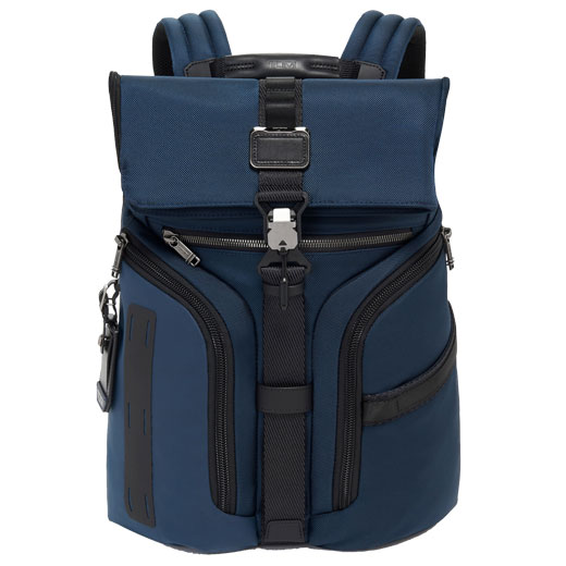 Alpha Bravo Navy Logistics Flap Lid Backpack