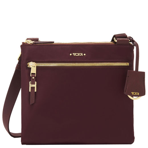 Voyageur Purple Tula Cross Body Bag