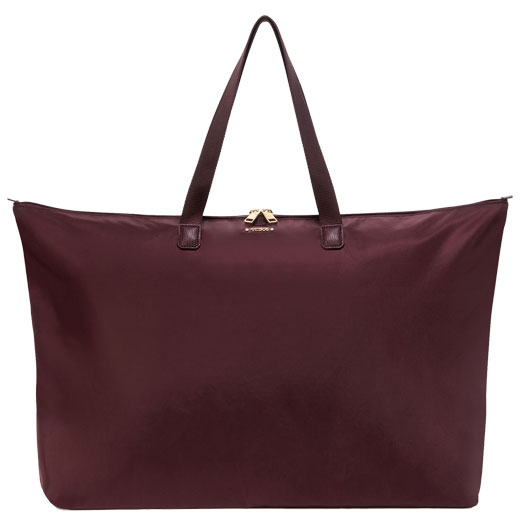 Voyageur Purple Just in Case Tote Bag