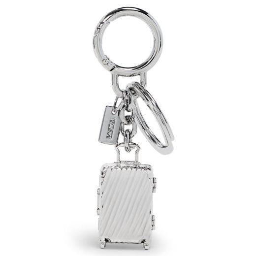 19 Degree Silver Luggage Charm Key Fob