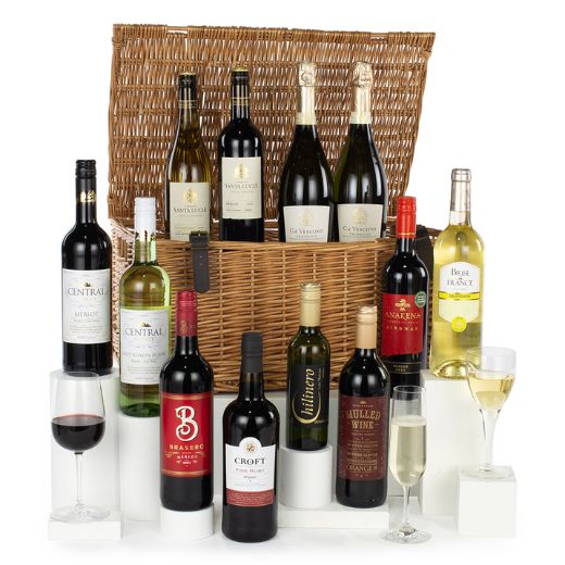 12 Wines in Wicker