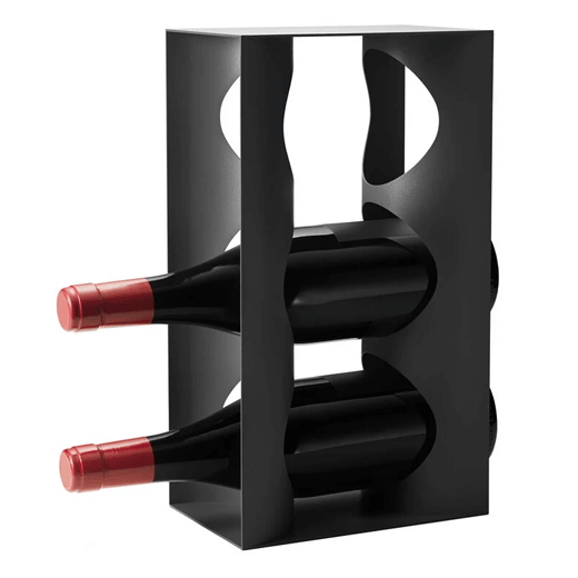 Alfredo Wine Rack in Black