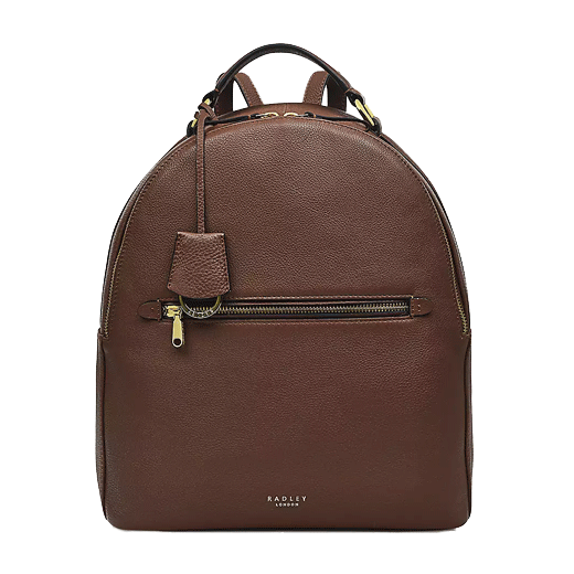 Witham Road Soft-Grain Backpack in Walnut Brown