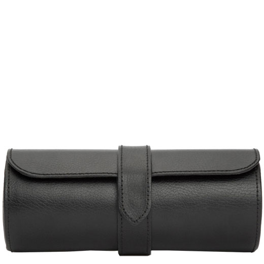 Black/Grey Blake Triple Watch Roll with Capsule