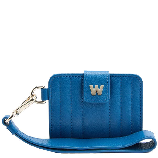 Marine Blue Mimi Card Holder with Wristlet