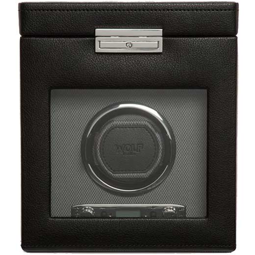 Grey Viceroy Watch Winder with Storage