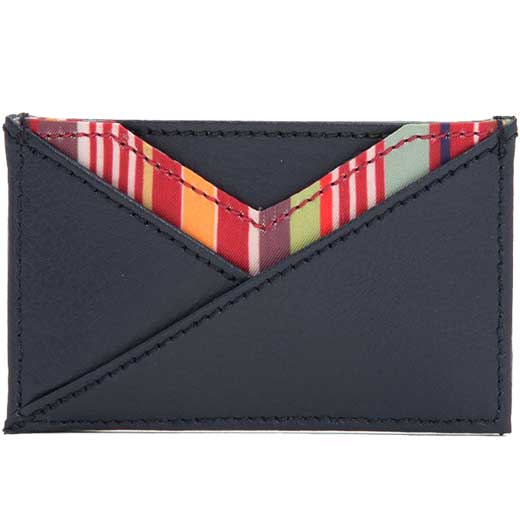 Navy Howard 7CC Card Holder