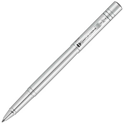 Viceroy Standard Polished Silver Plain Rollerball Pen