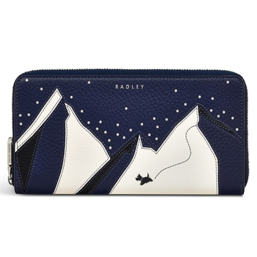 Radley Mountain Wanderers Evenfall Large Zip Around Purse Wheelers Luxury Gifts