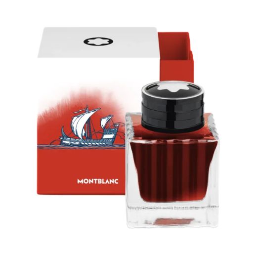 Montblanc x Olympic Heritage Meisterstuck Paris Red Ink Bottle 50 ml Wheelers Luxury Gifts